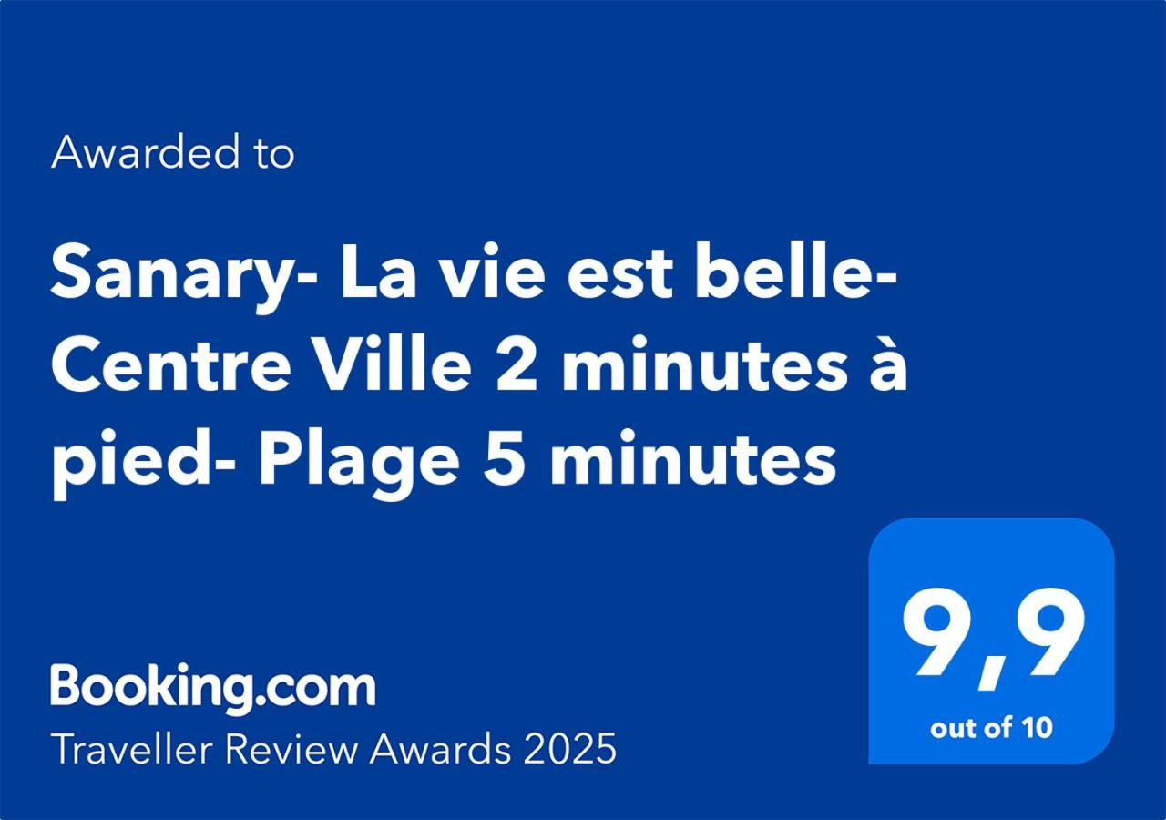 Sanary- La Vie Est Belle- Centre Ville 2 Minutes A Pied- Plage 5 Minutes Екстериор снимка